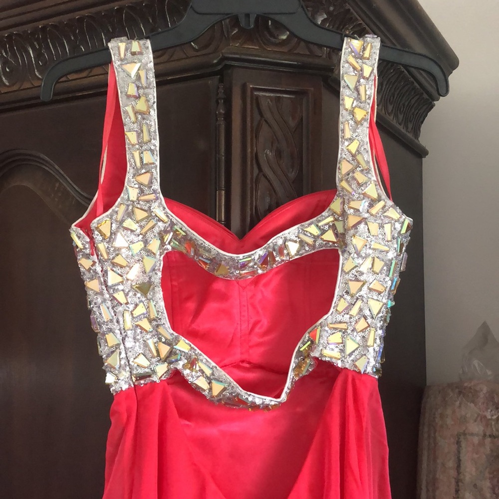 Hot pink prom/formal/homecoming dress - Picture 5 of 6